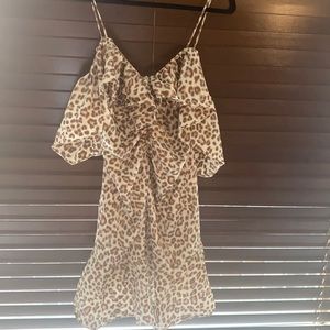 Mini cheetah dress